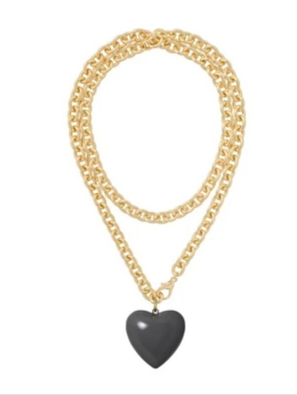 Roxanne Assoulin The Big Puffy Heart Charm Necklace